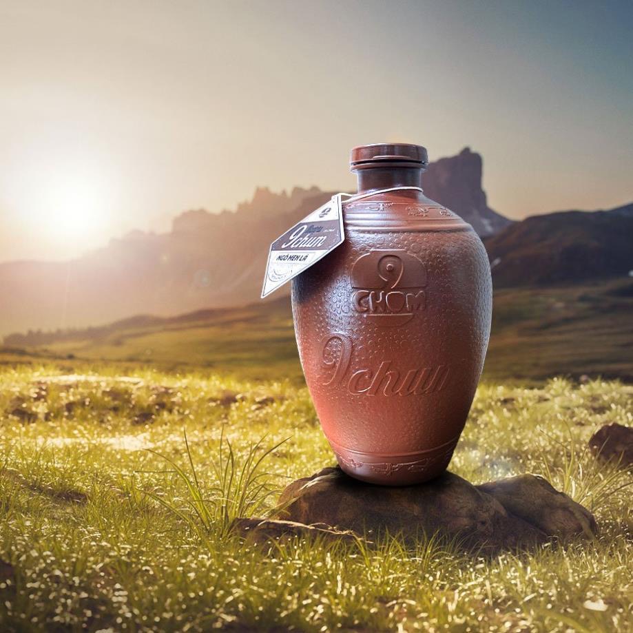 Rượu 9Chum Hương Vị Ngô Men Lá Chum nhựa 3 Lít.