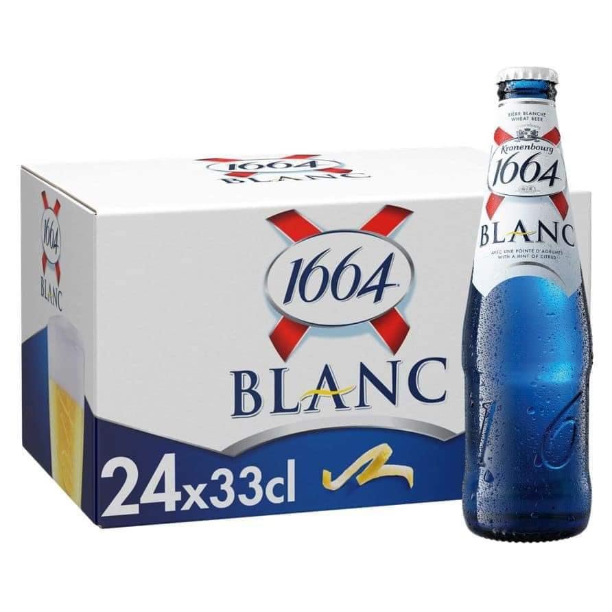 Hoả Tốc Bia Kronenbourg 1664 Blanc Thùng 24 chai 330ml - Ảnh 2