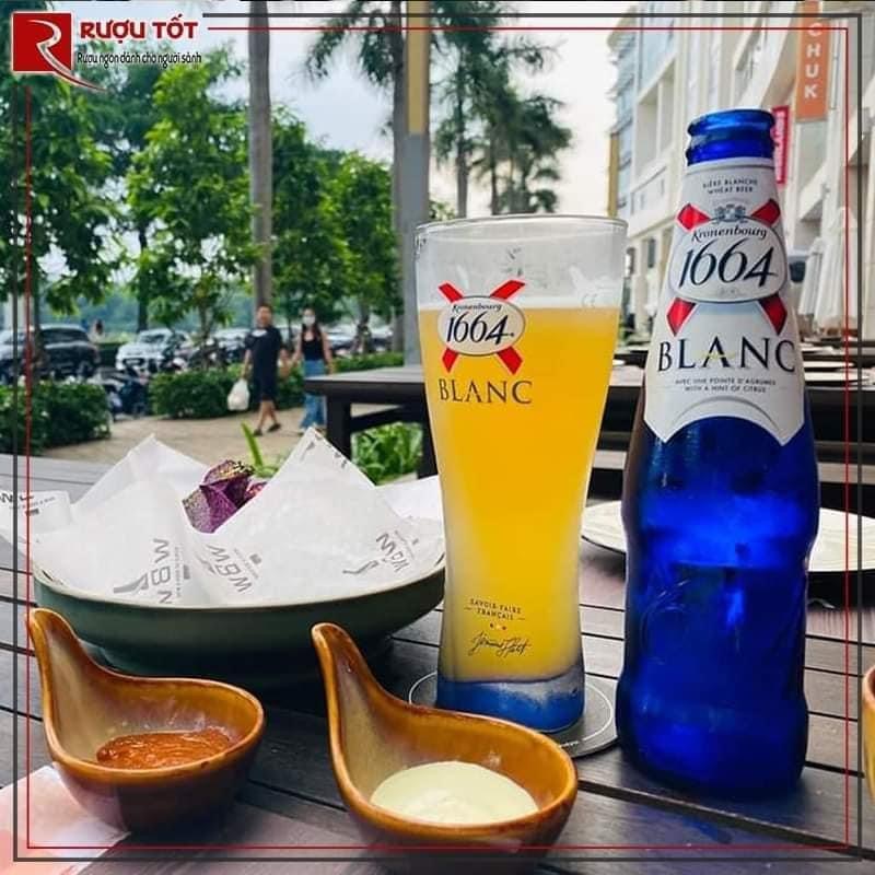 Hoả Tốc Bia Kronenbourg 1664 Blanc Thùng 24 chai 330ml - Ảnh 3