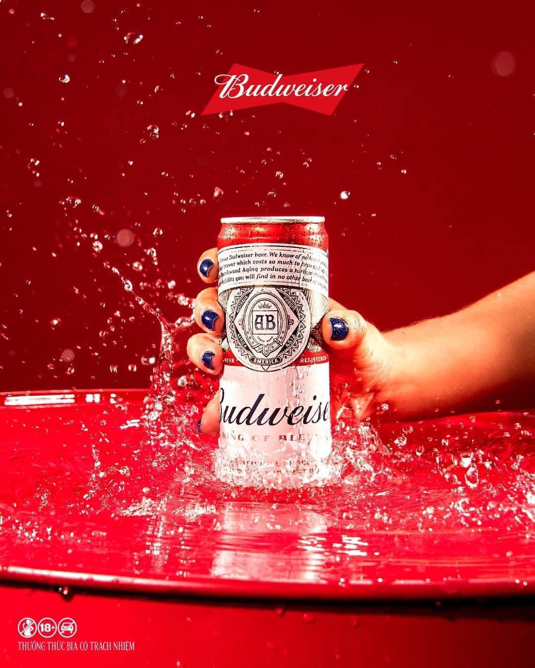 Budweiser Mỹ 330ml Thùng 24 Lon Cao Date - Ảnh 2