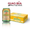 Bia Lào Vàng Thùng 24 lon 330 ml độ cồn 5 % Beerlao
