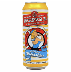Bia Reeper B Weissbier 5,1% Đức – thùng 24 lon 500 ml