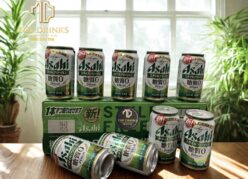 Bia Không Đường Asahi Style Free 4.0% – Lon 350ml – Thùng 24 Lon
