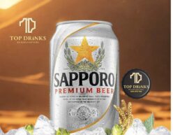 Bia Sapporo Premium 5% – lon 330ml