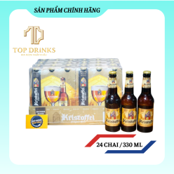 Bia Bỉ Kristoffel Blond - Thùng 24 chai 330ml