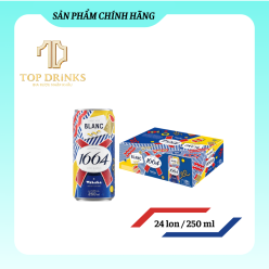 Bia Blanc 1664 – Thùng 24 Lon 250ml