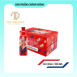 Bia Budweiser - Thùng 24 chai nhôm 355 ml